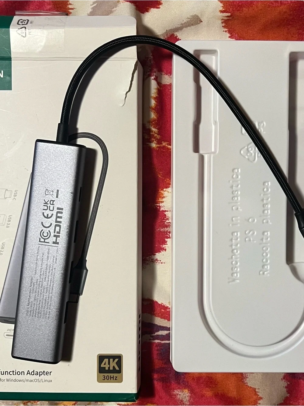 USB-C Multifunction Adapter - Gray